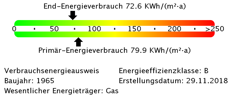 Energieinformationen zur Wohnung 9010-0422-0210 in Essen-Freisenbruch